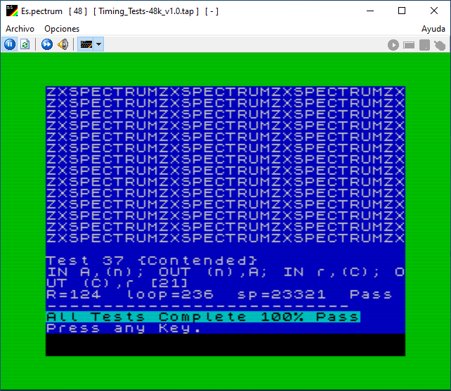 Contention test