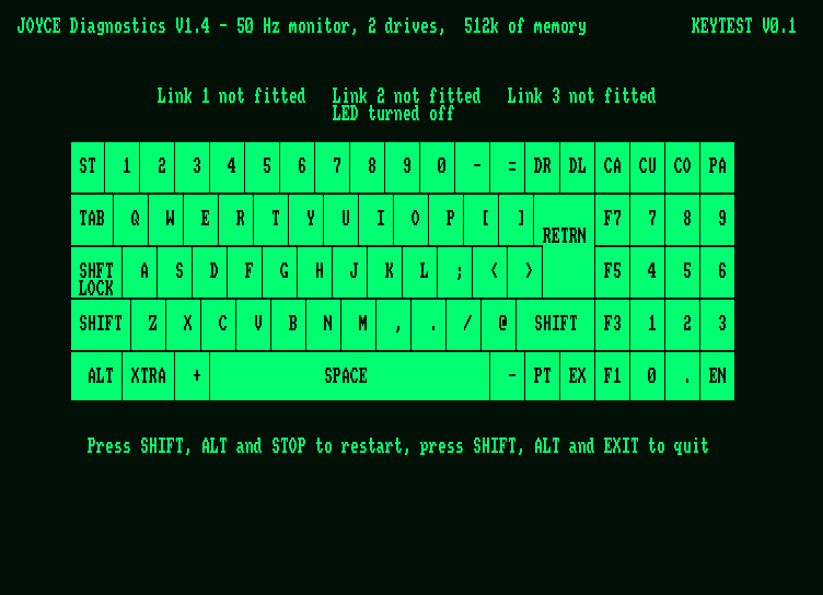 PCW 8256 Test PCB